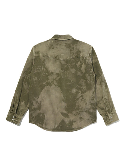 リラックスフィット ウエスタンシャツ