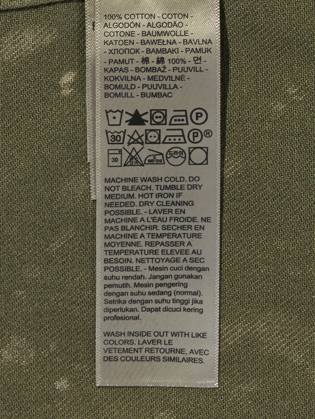 リラックスフィット ウエスタンシャツ