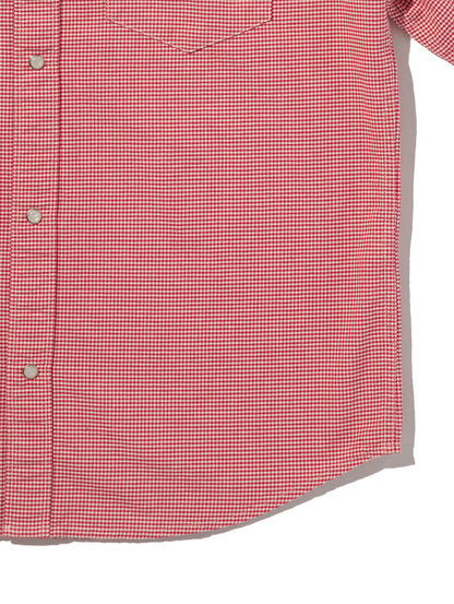 リラックスフィット ウエスタンシャツ