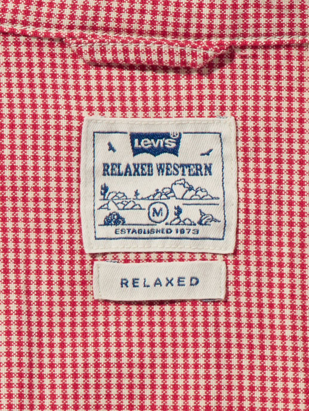 リラックスフィット ウエスタンシャツ