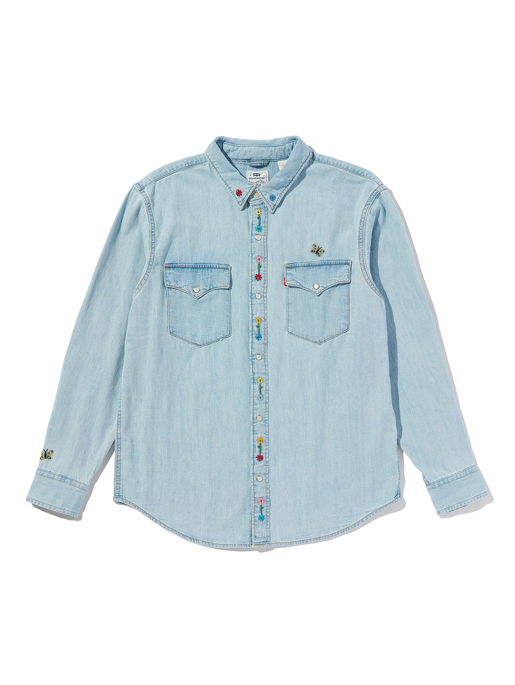 リラックスフィット ウエスタンシャツ