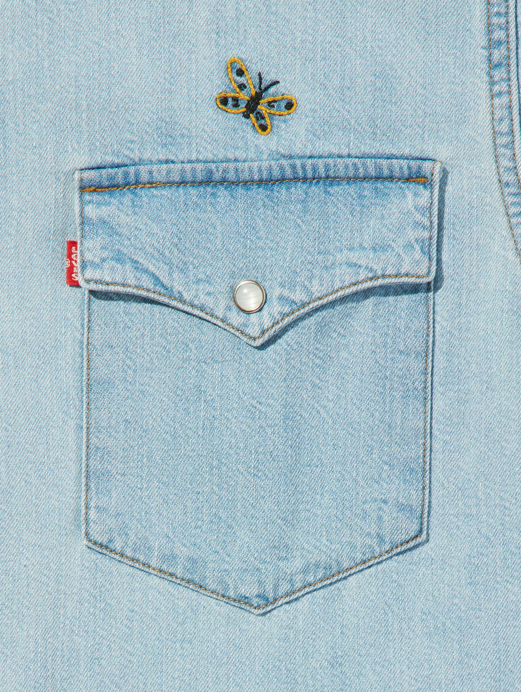 リラックスフィット ウエスタンシャツ