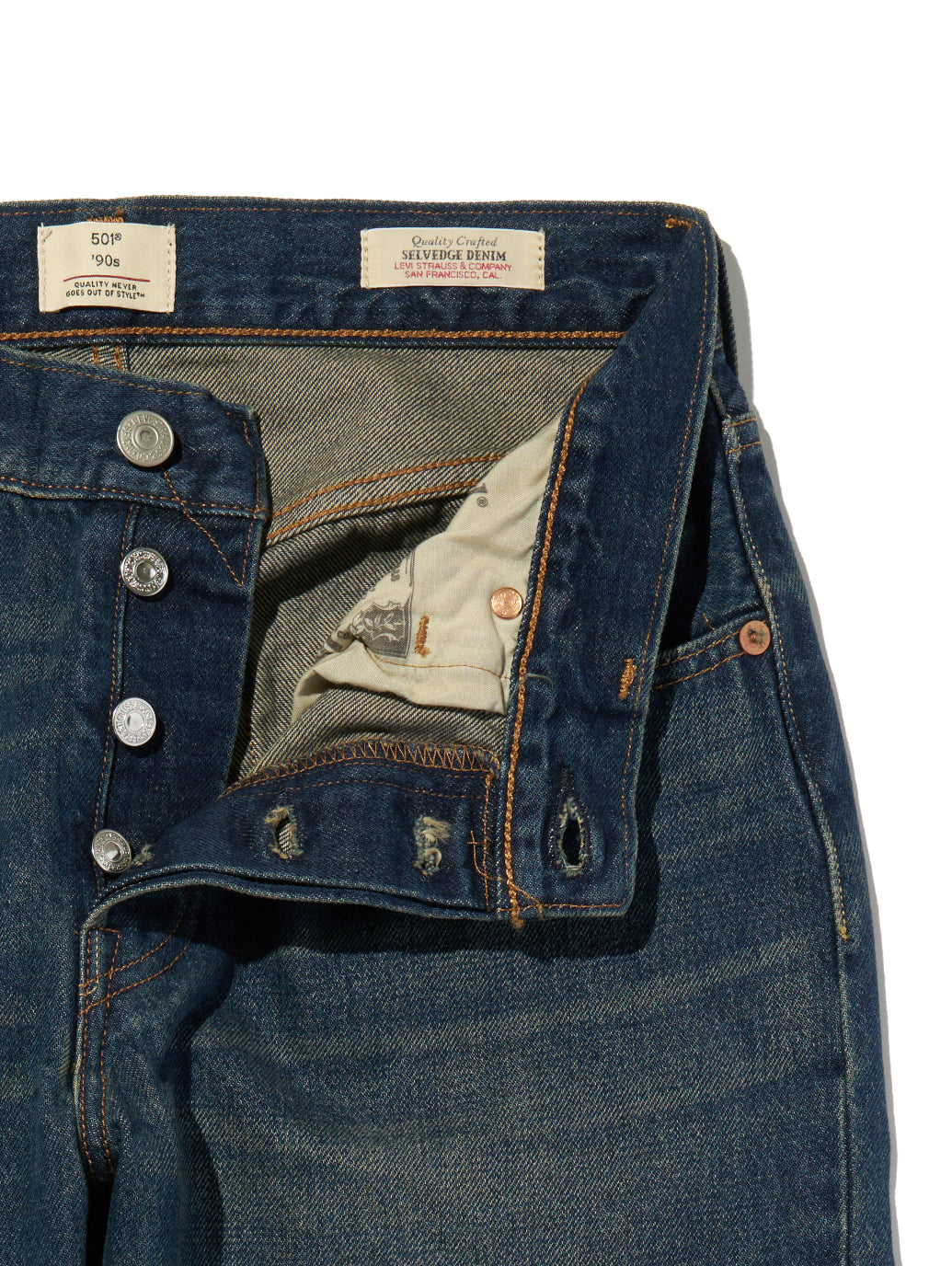 501®'90S ジーンズ ダークインディゴ