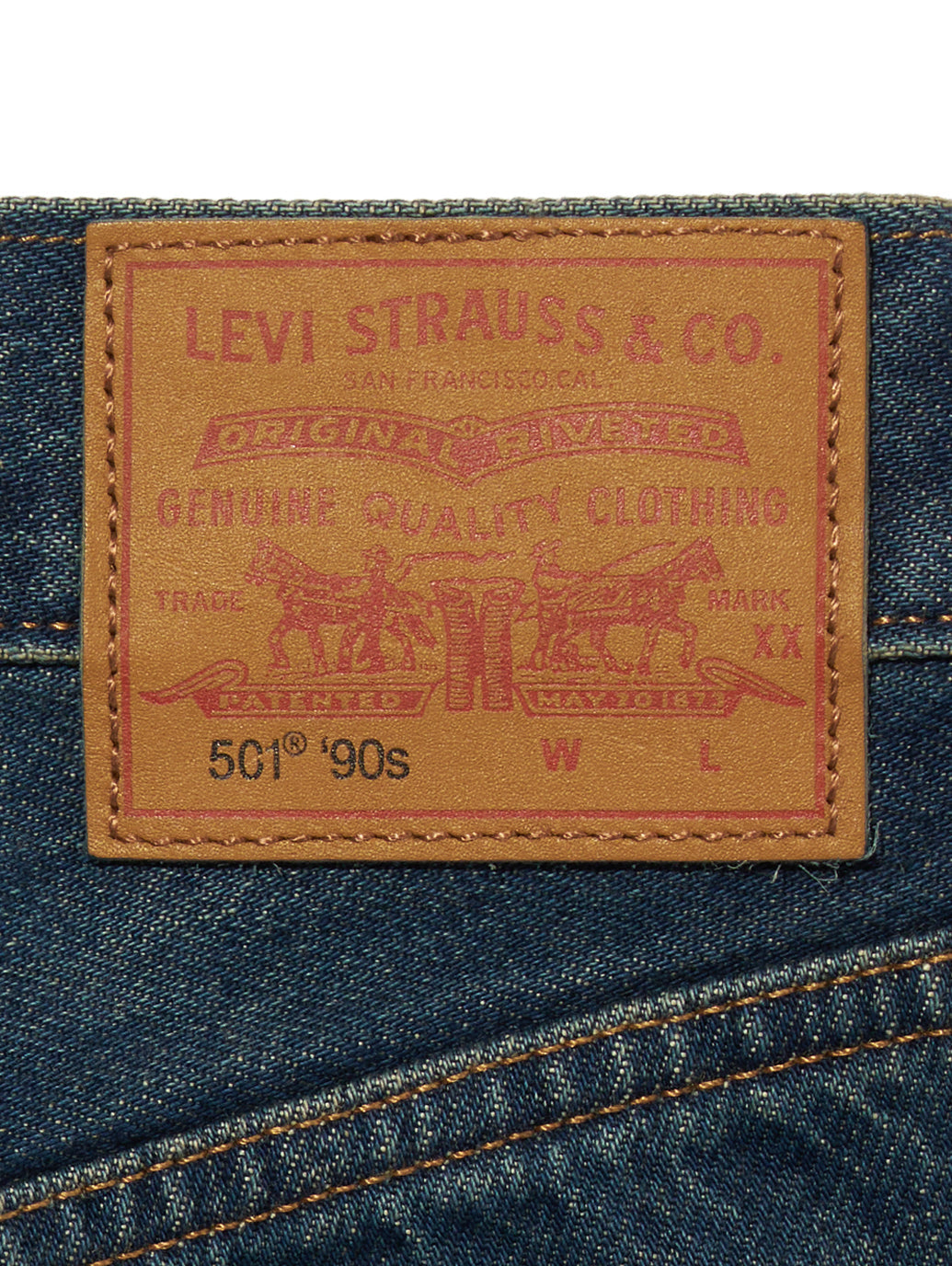 501®'90S ジーンズ ダークインディゴ