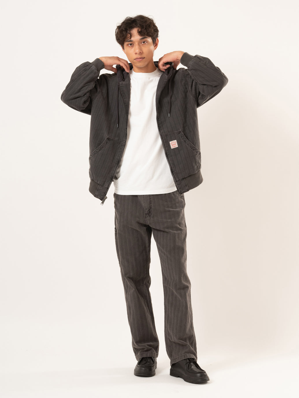 Levi's WORKWEAR POTRERO デニム フーディー WORKWEAR POTRERO デニム フーディー ミディアムインディゴ GET