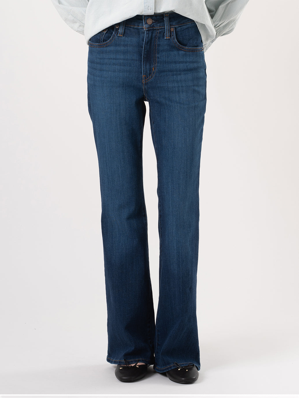 726™ ハイライズフレア ジーンズ ダークインディゴ 