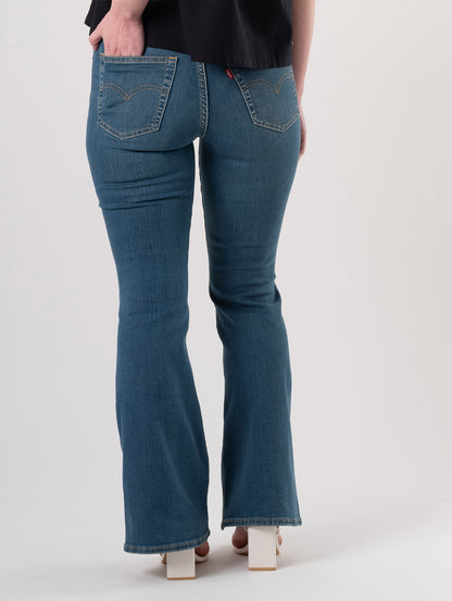 726™ ハイライズフレア ジーンズ ミディアムインディゴ 