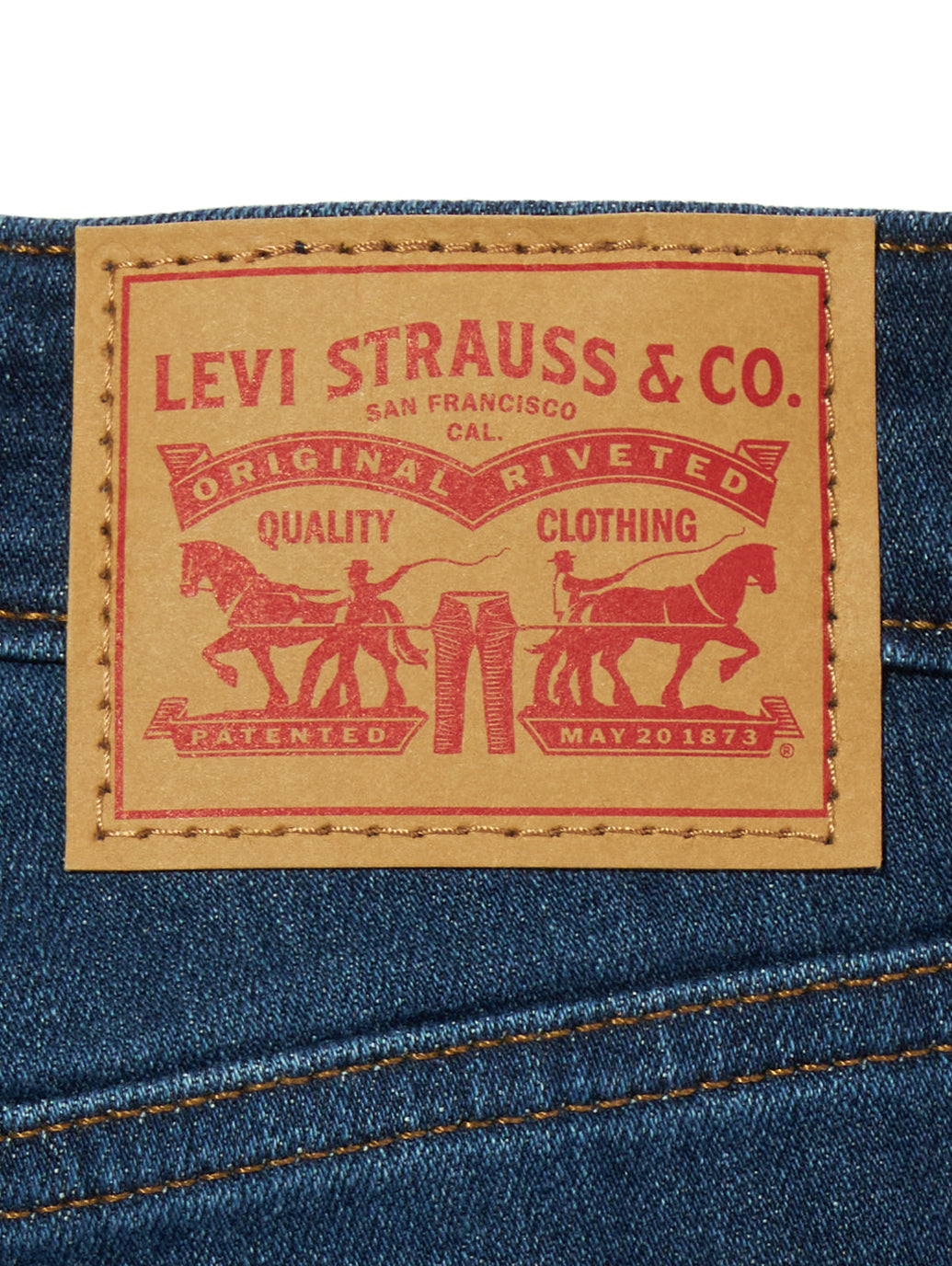 726™ ハイライズフレア ジーンズ ダークインディゴ 