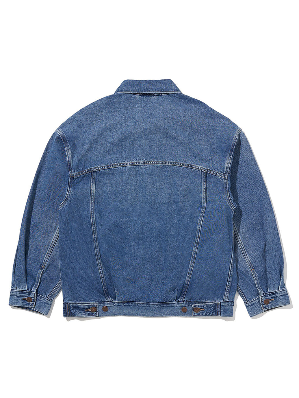 XL WOMEN'Sトラッカージャケット ミディアムインディゴ WORN IN