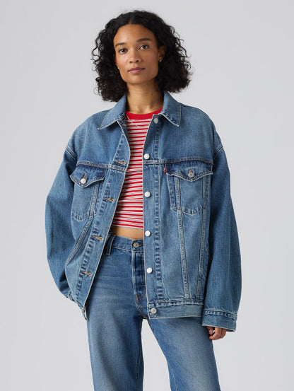 XL WOMEN'S トラッカージャケット ミディアムインディゴ