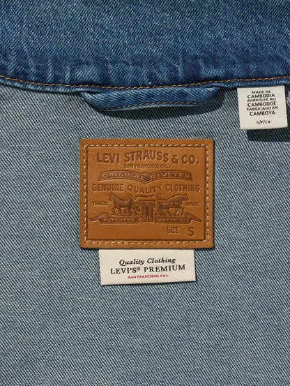 XL WOMEN'S トラッカージャケット ミディアムインディゴ