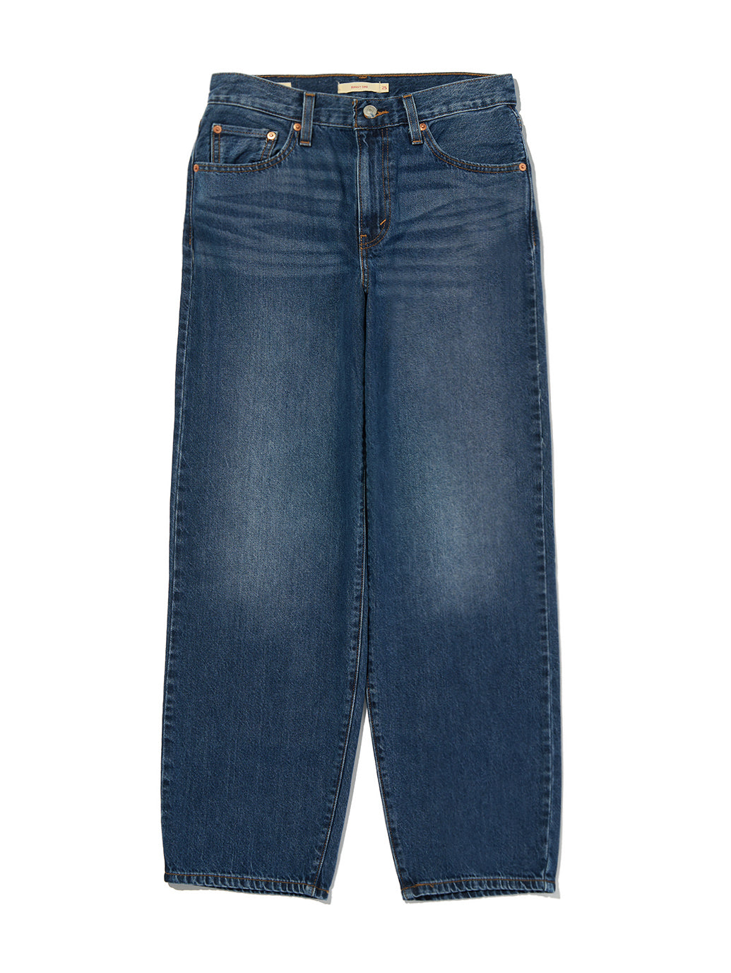 BAGGY DAD ジーンズ ミディアムインディゴ