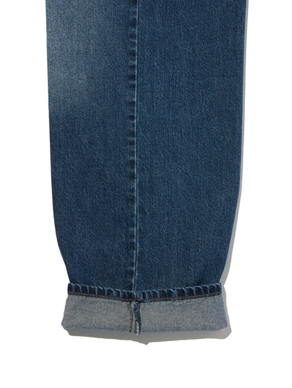 BAGGY DAD ジーンズ ミディアムインディゴ