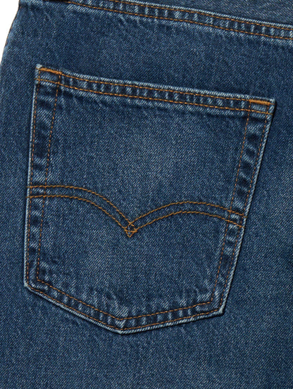 BAGGY DAD ジーンズ ミディアムインディゴ