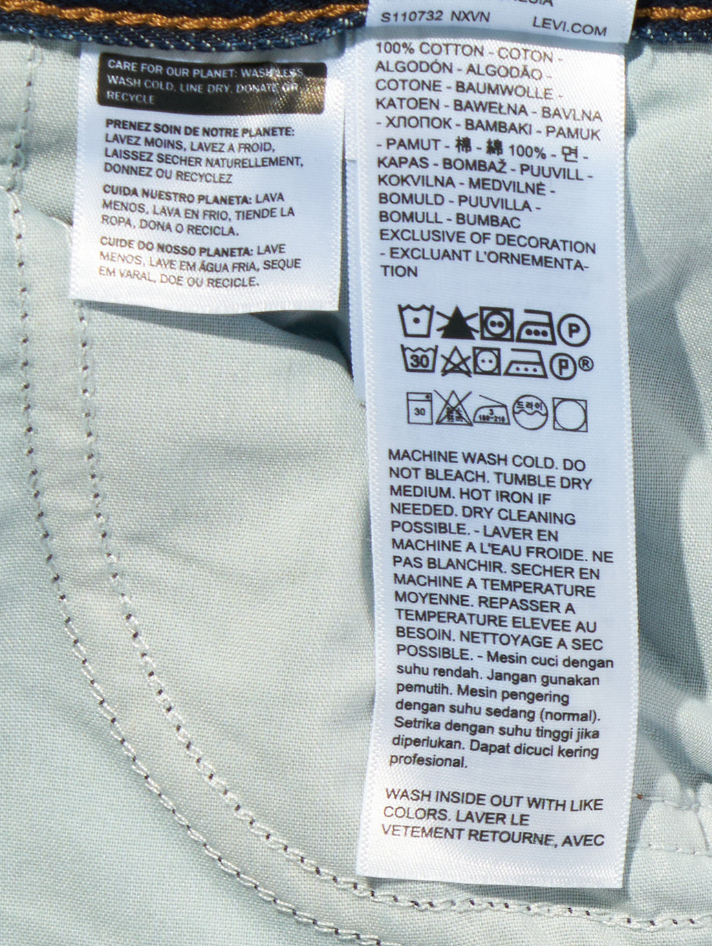 BAGGY DAD ジーンズ ミディアムインディゴ