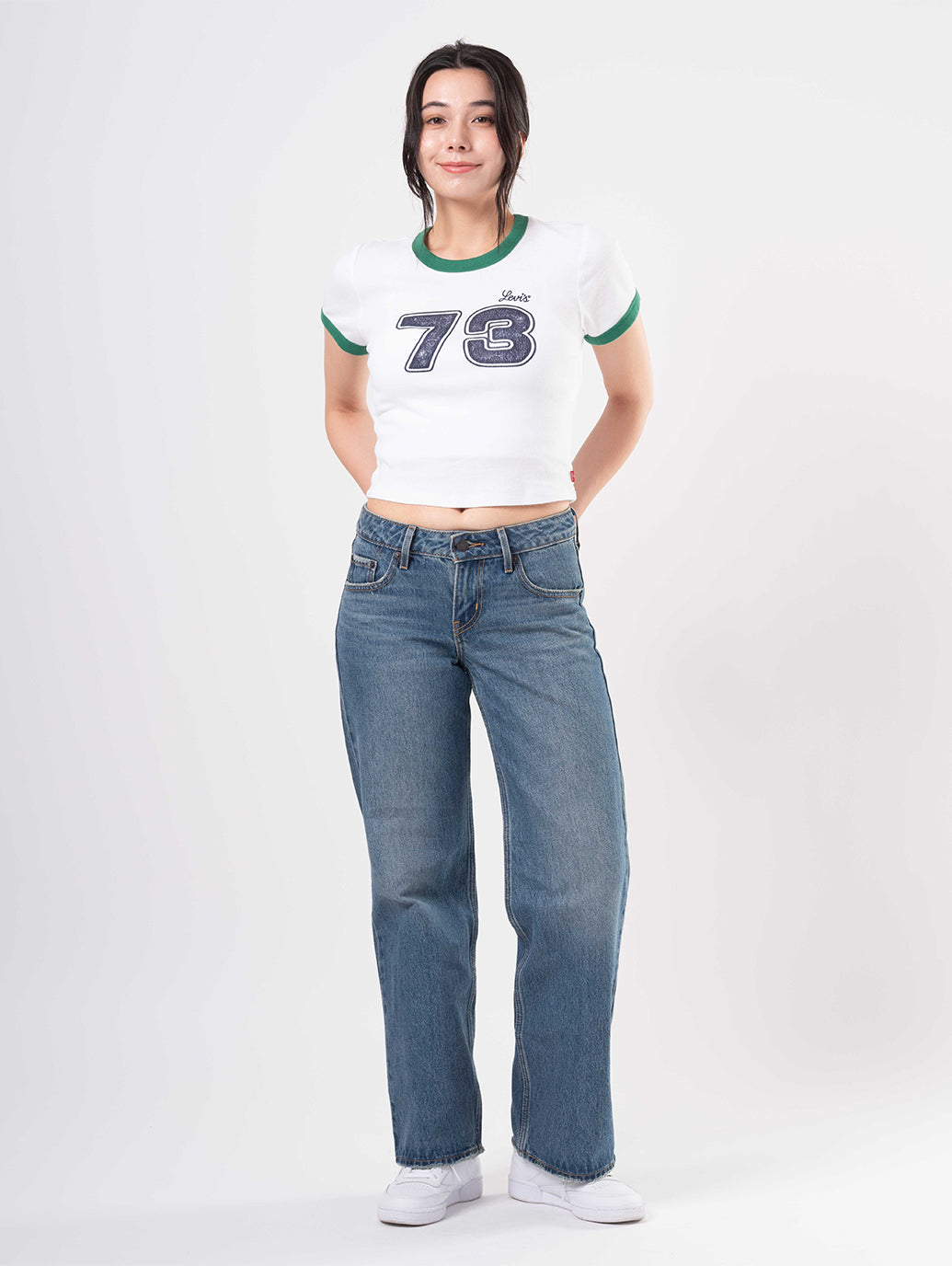 グラフィック ミニ リンガーTシャツ