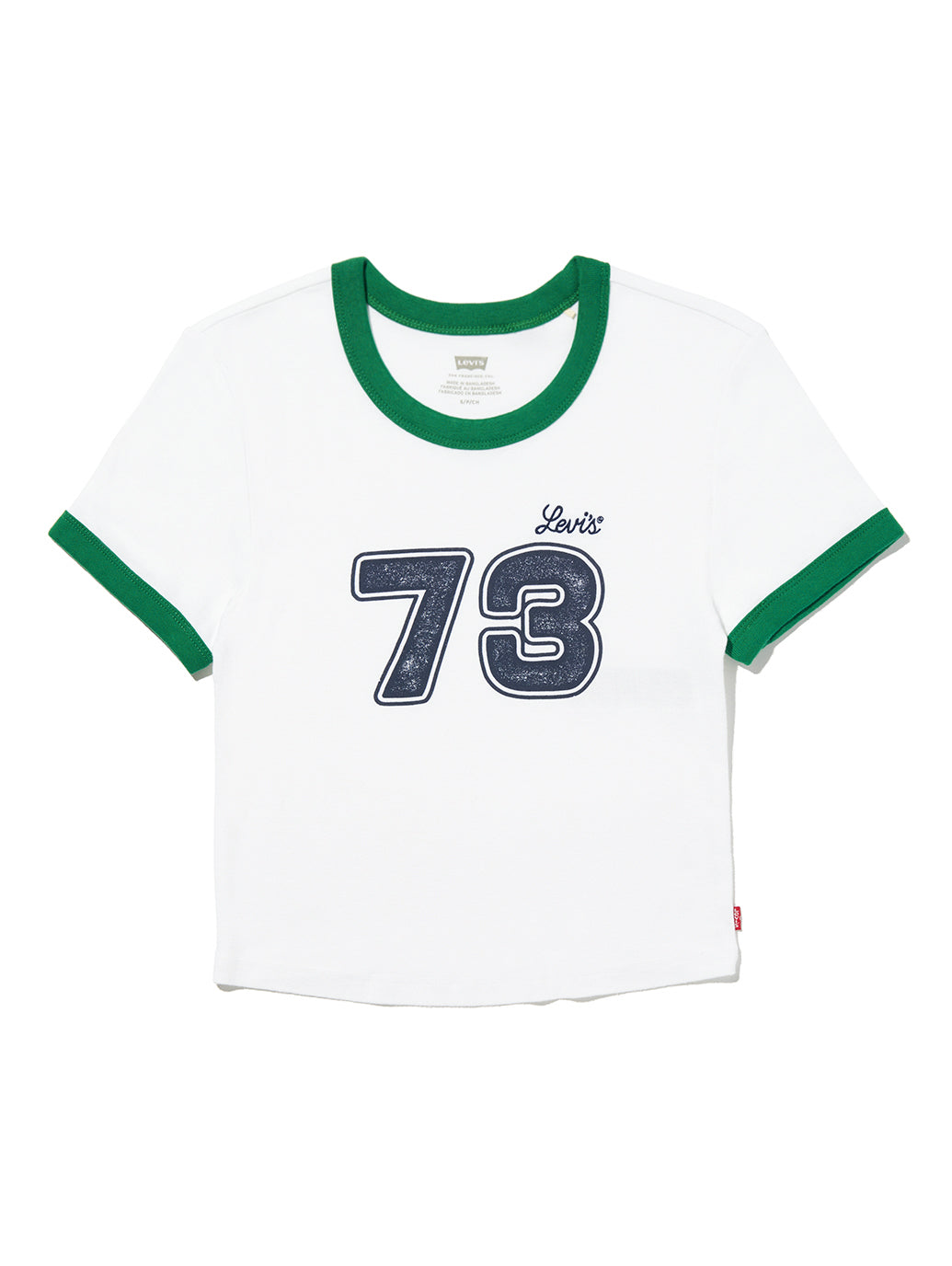 グラフィック ミニ リンガーTシャツ