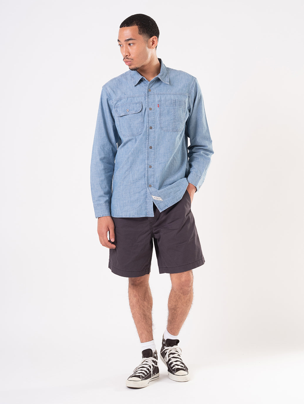 XX CHINO オーセンティック ショートパンツ ブラック