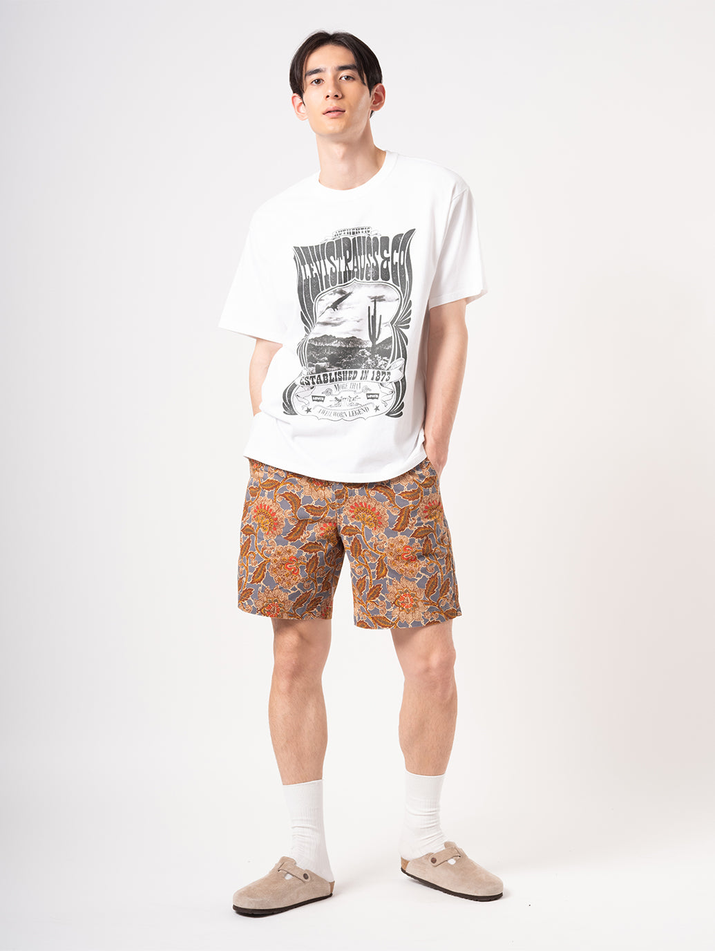 XX CHINO オーセンティック ショートパンツ ブラウン