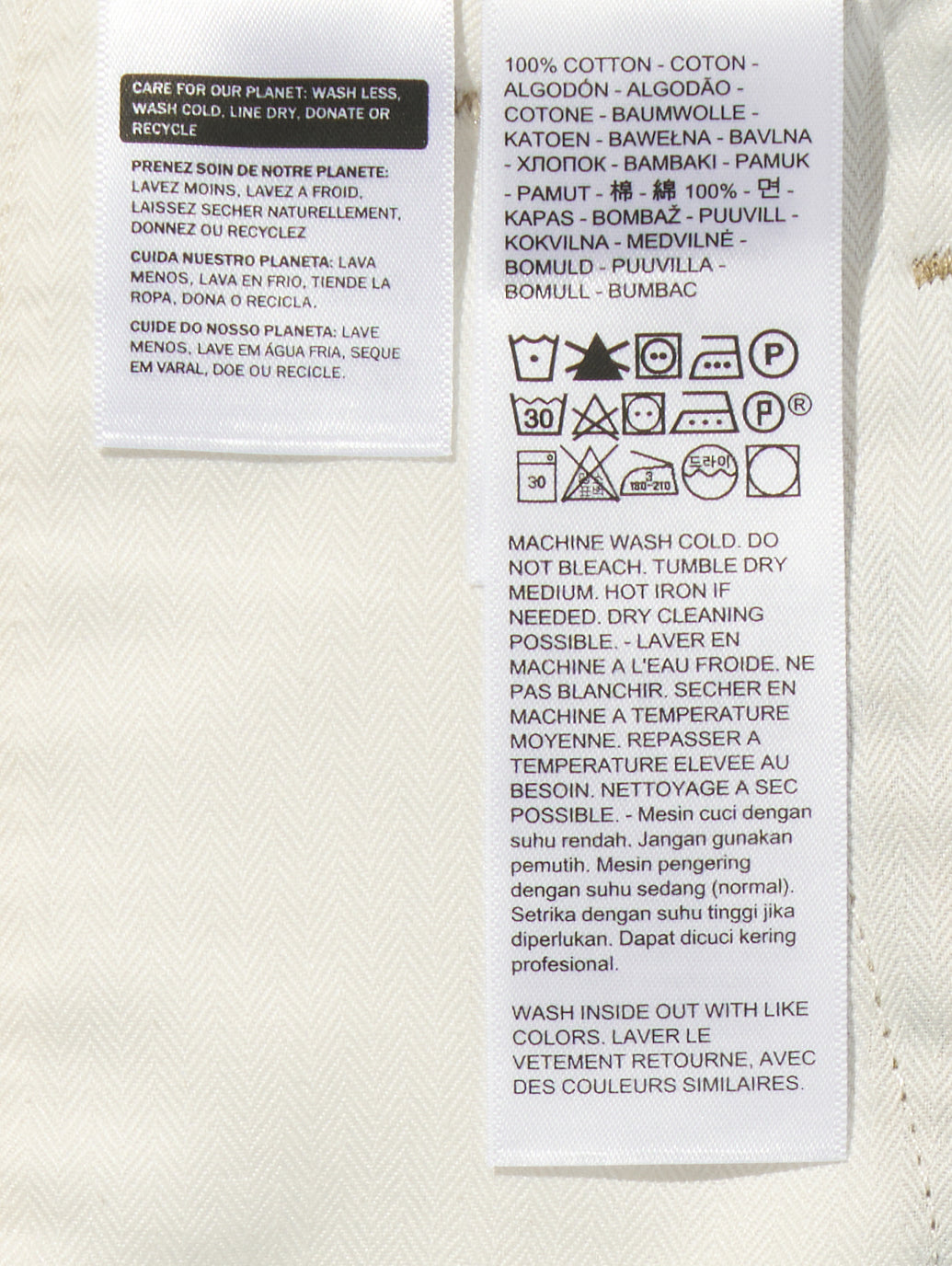 XX CHINO オーセンティック ショートパンツ ブラウン