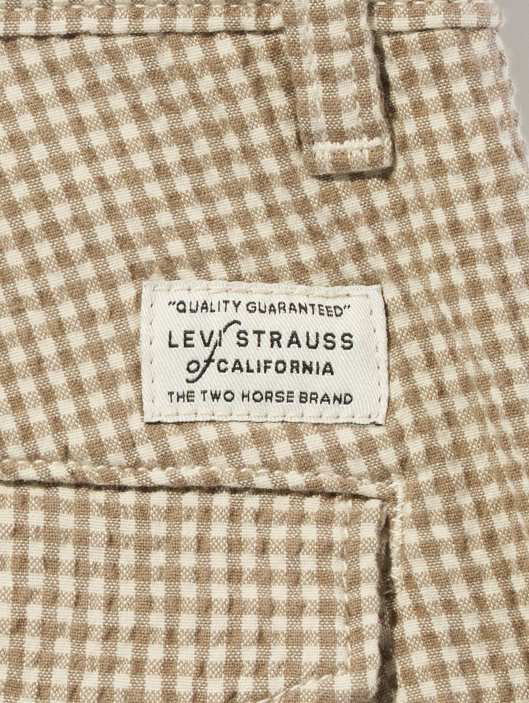 XX オーセンティック ショートパンツ チェック