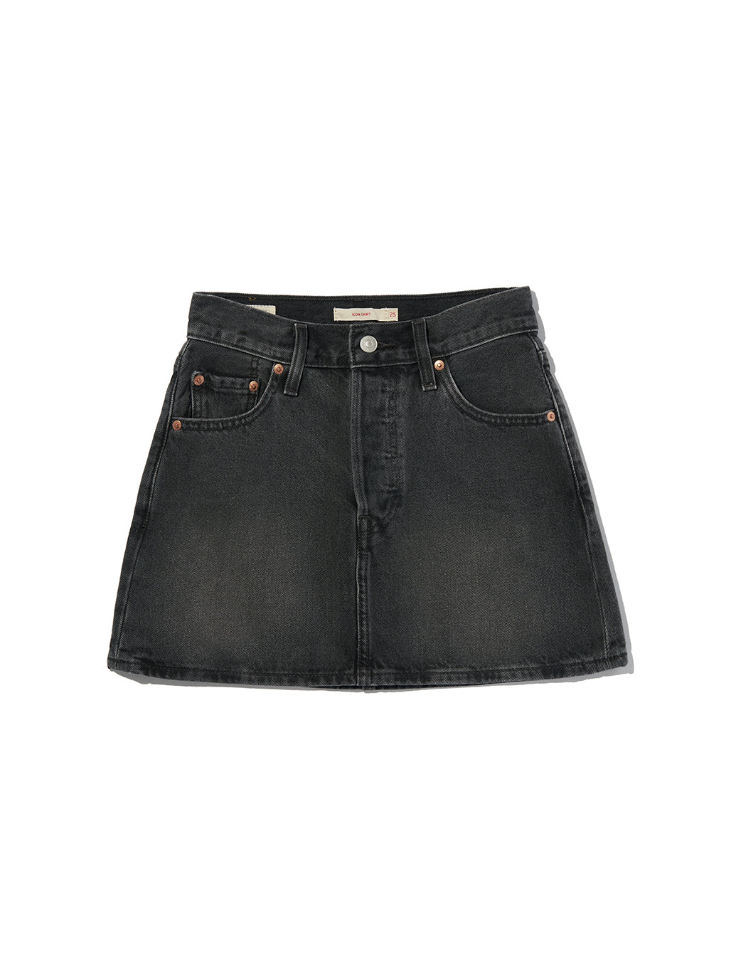 ICON デニム スカート ブラック