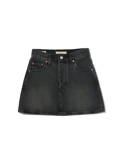 ICON デニム スカート ブラック