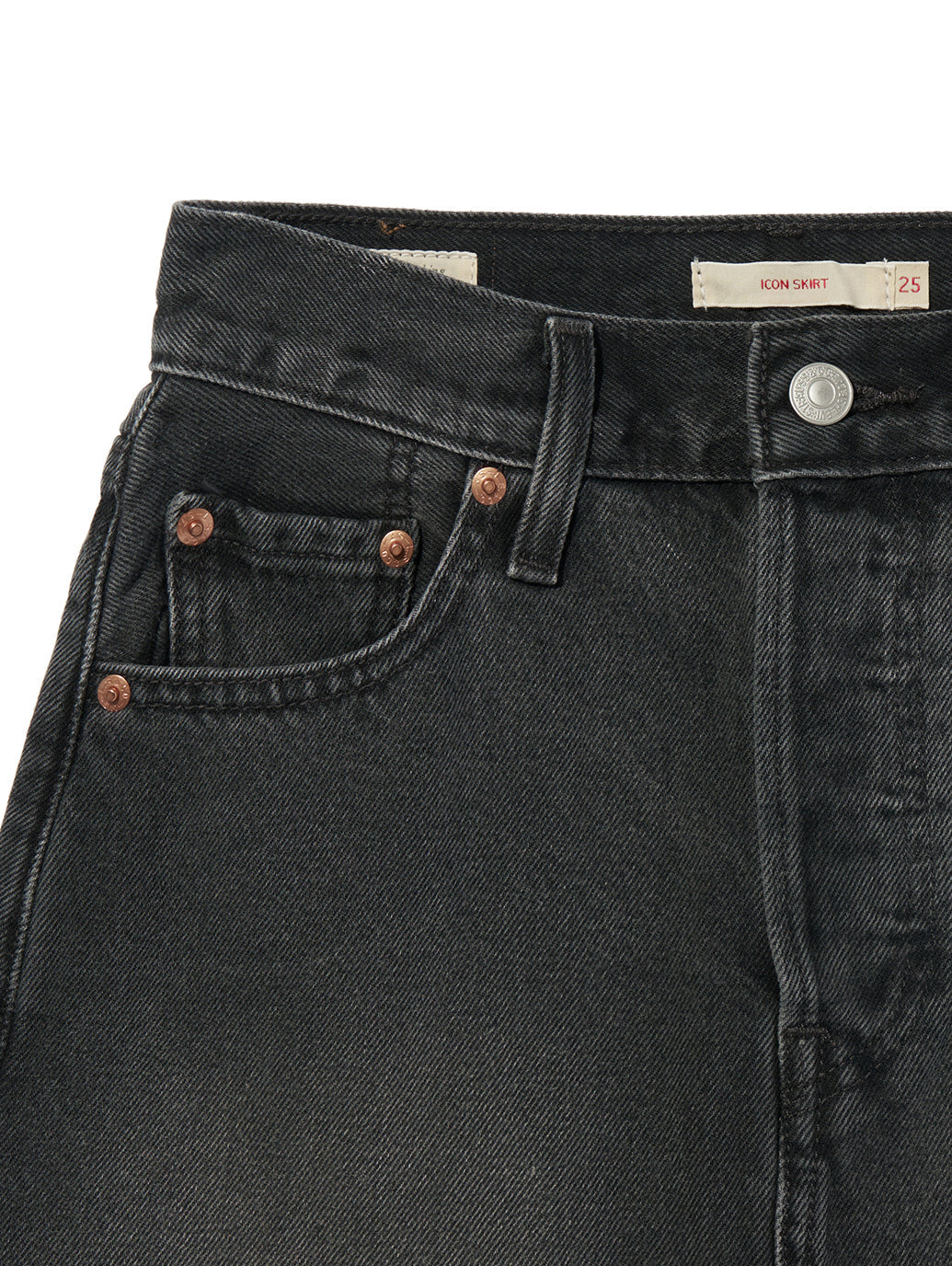 hyke デニムスカート　ブラック HYKE(ハイク)】 DENIM MIDI SKIRT｜PARIGOT ONLINE（パリゴ