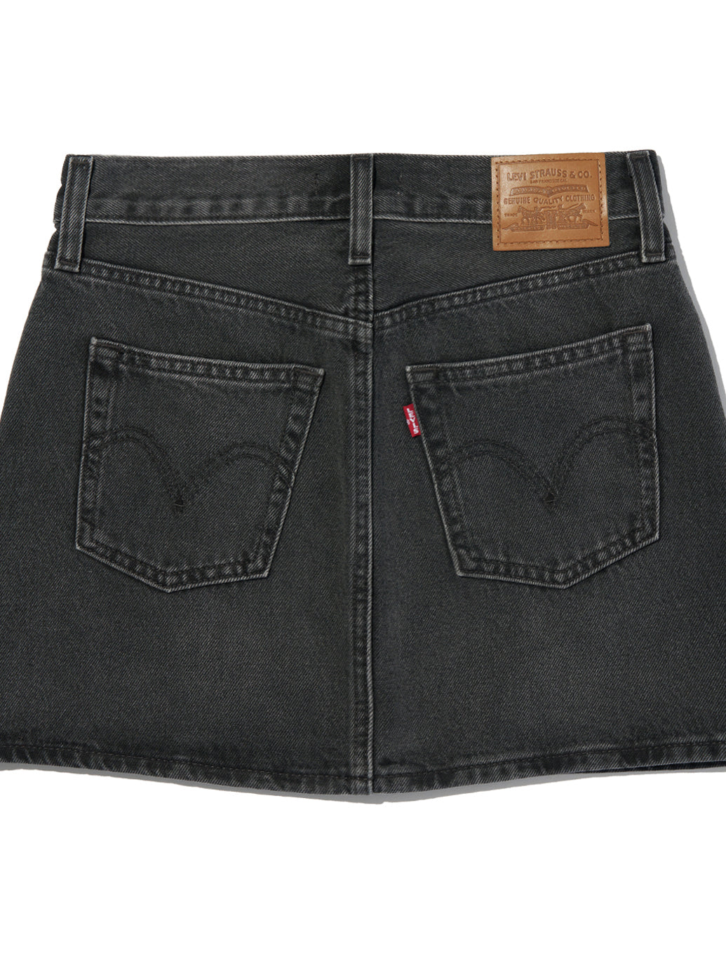 ICON デニム スカート ブラック