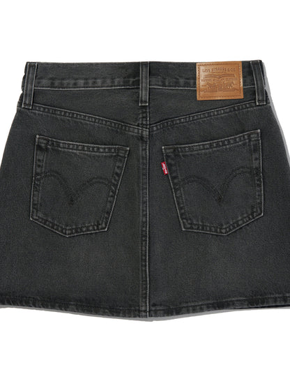 ICON デニム スカート ブラック