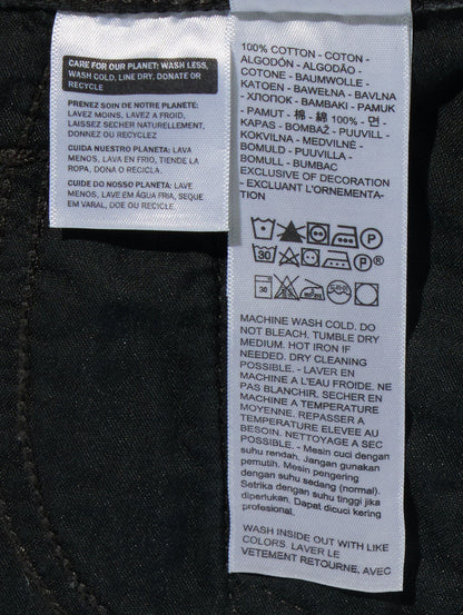 ICON デニム スカート ブラック