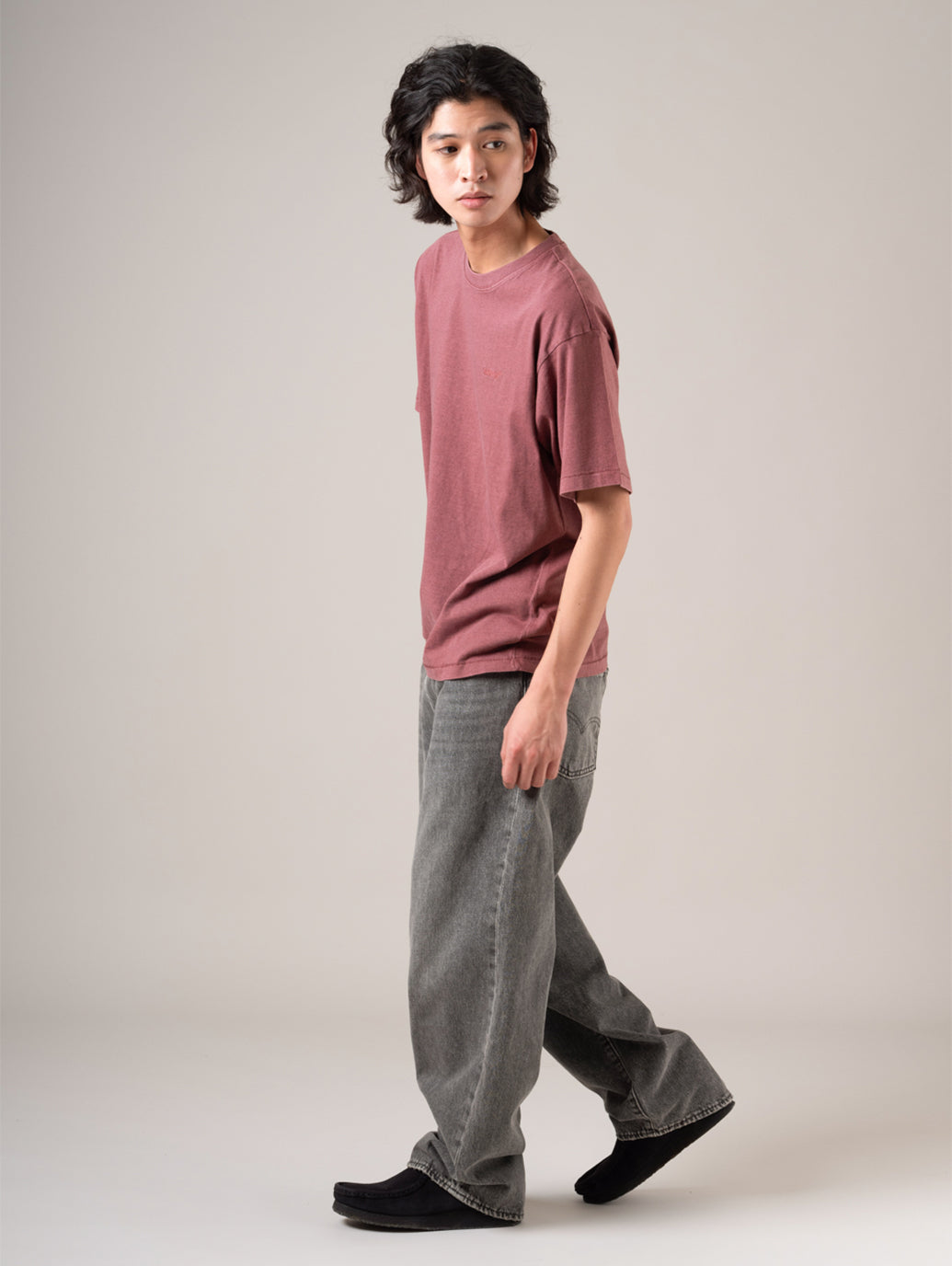 578™ バギージーンズ グレー