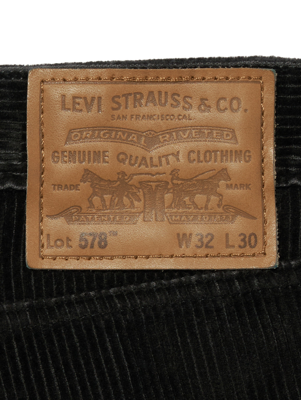 578™ バギージーンズ ブラック