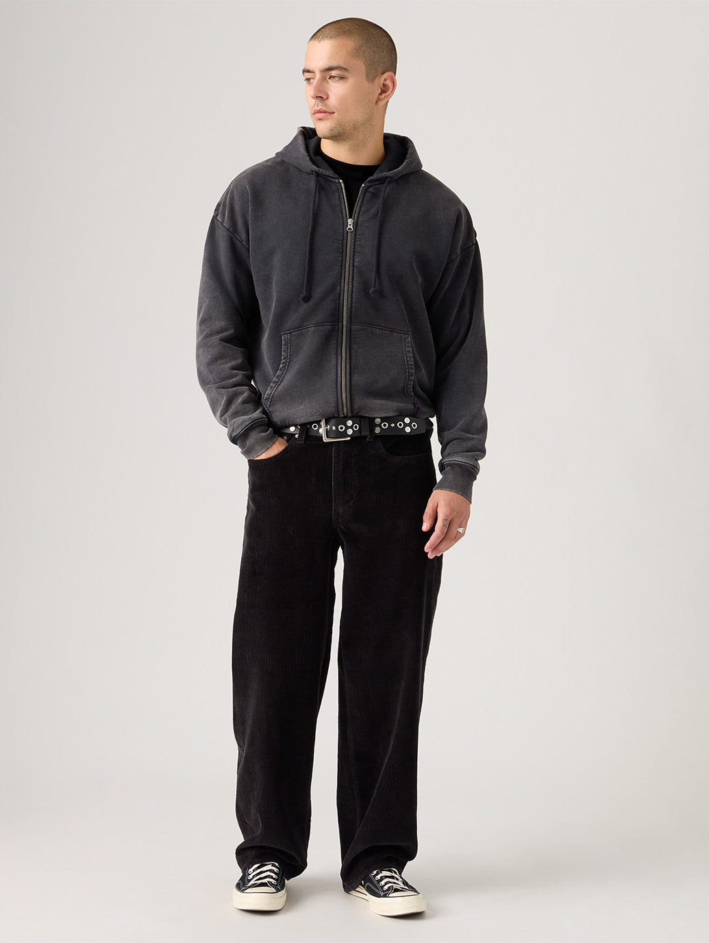 578™ バギージーンズ ブラック