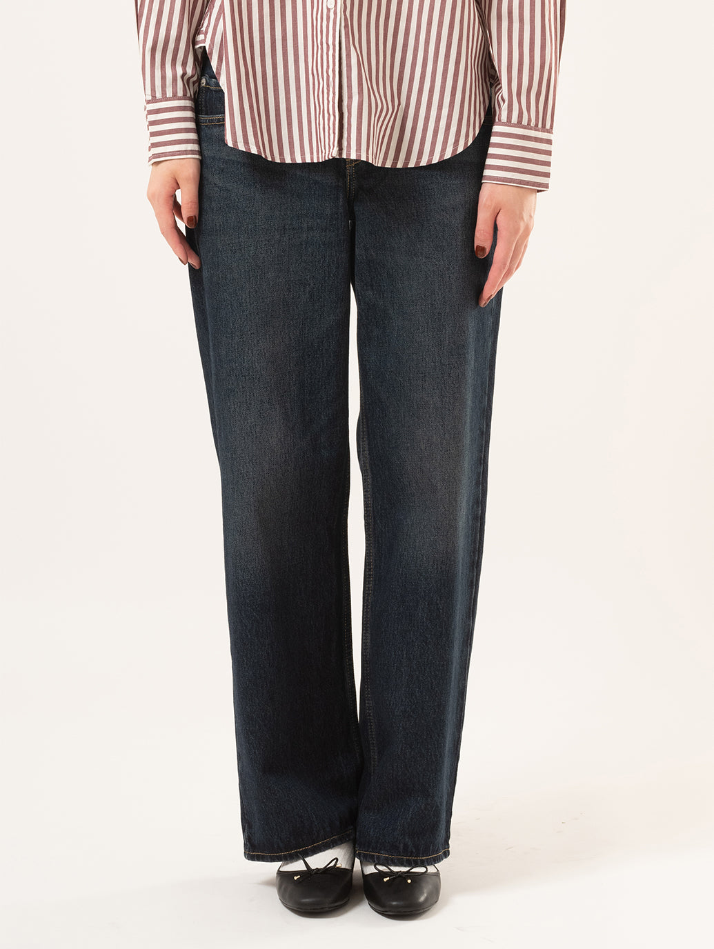 Low Loose ジーンズ ダークインディゴ