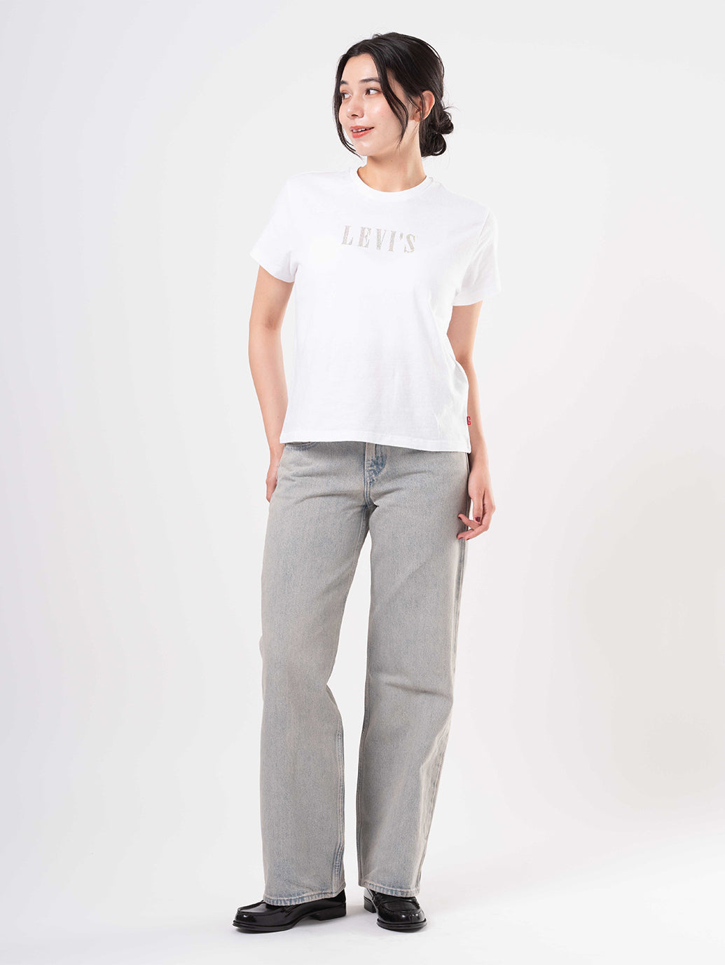 Low Loose ジーンズ ライトインディゴ