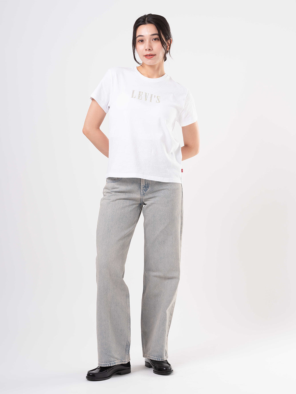 Low Loose ジーンズ ライトインディゴ