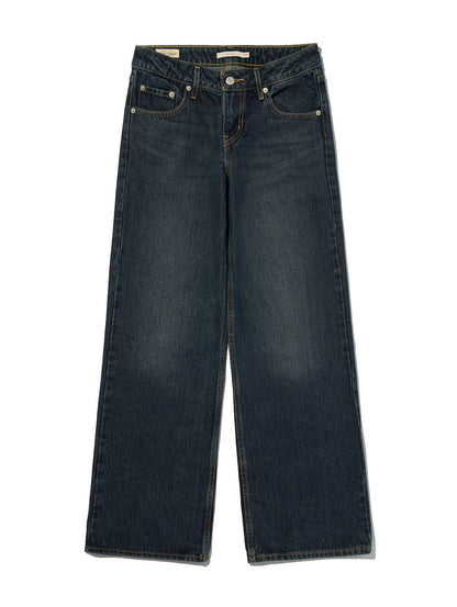 Low Loose ジーンズ ダークインディゴ