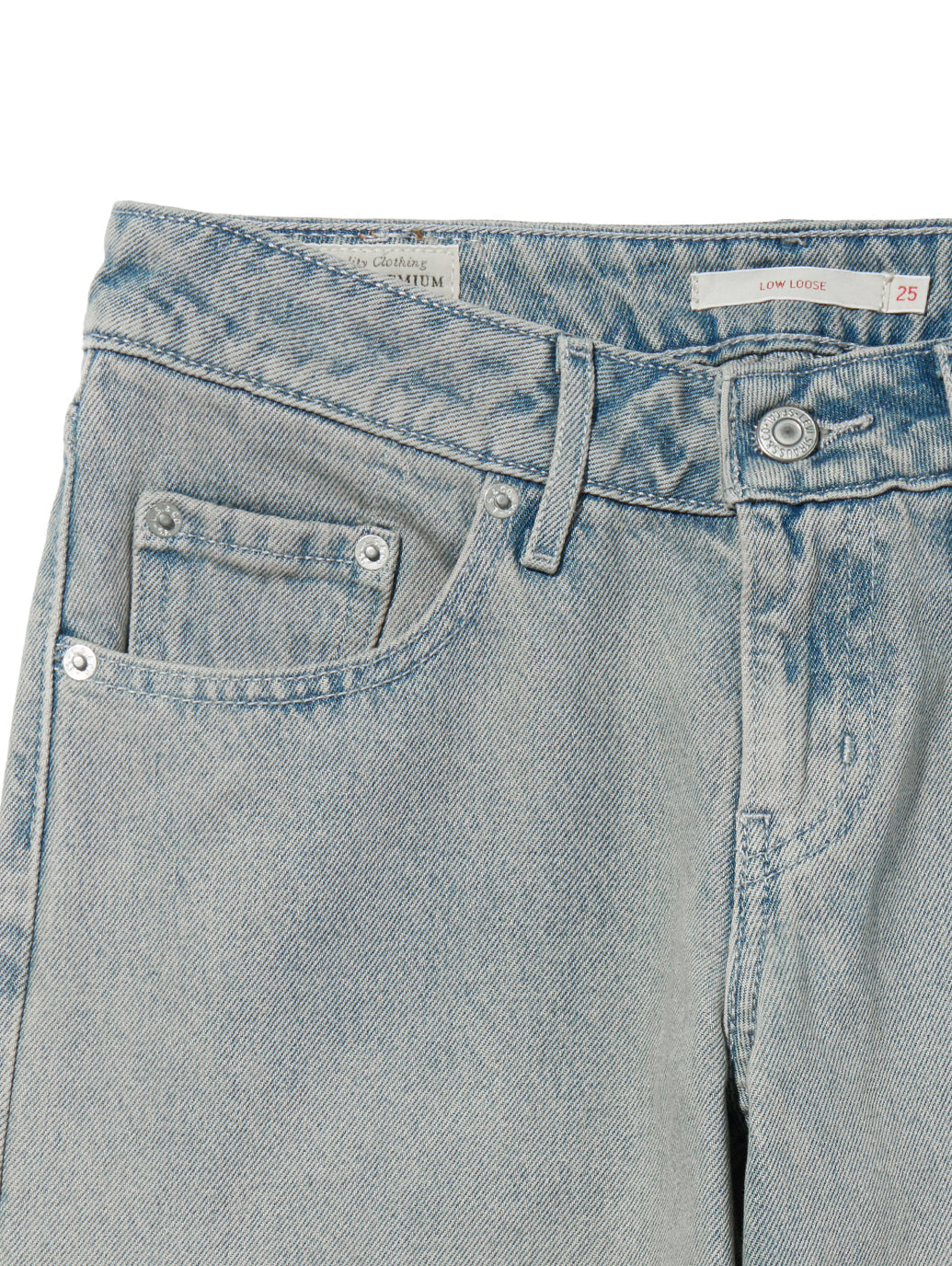 Low Loose ジーンズ ライトインディゴ