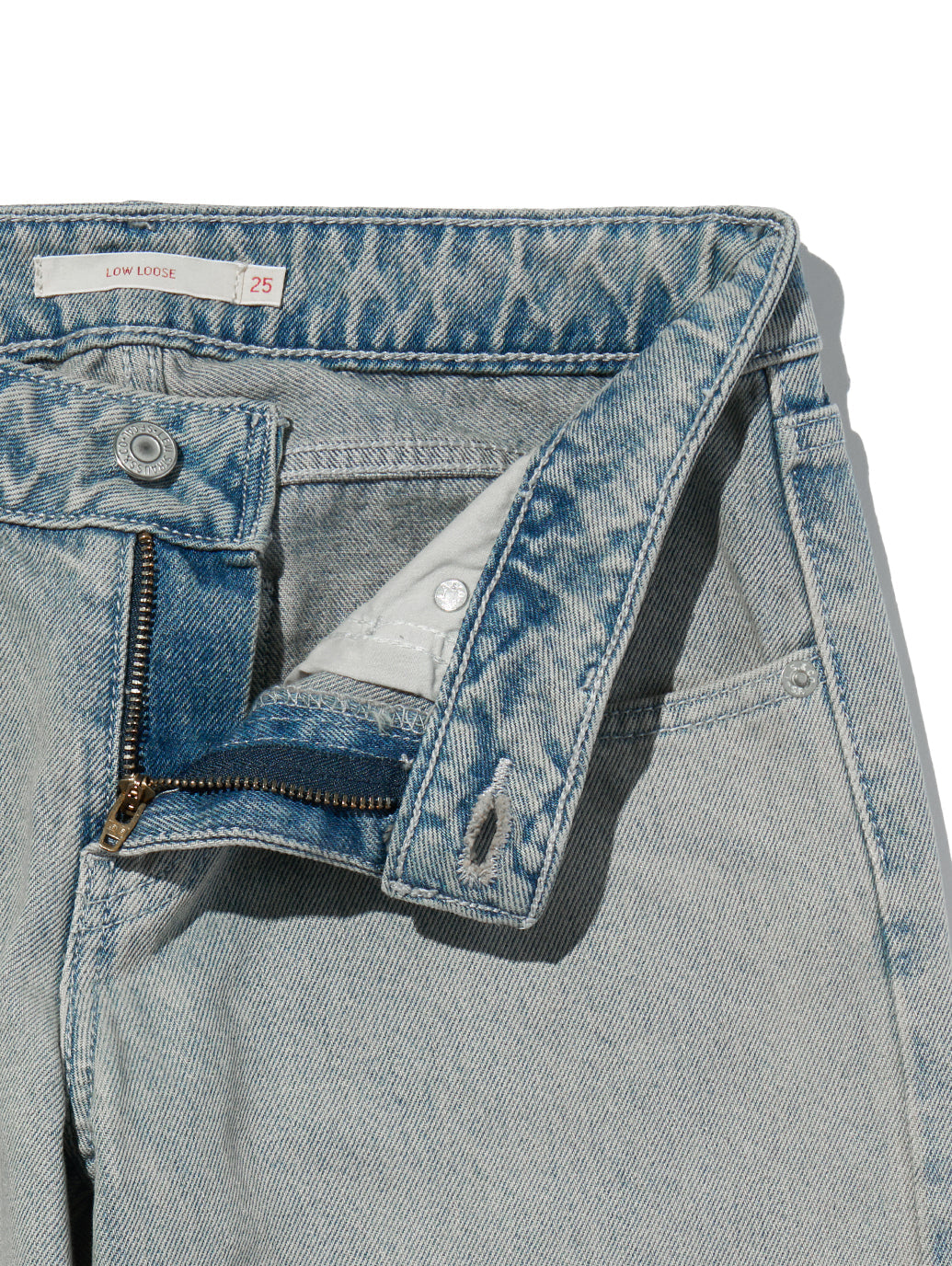 Low Loose ジーンズ ライトインディゴ