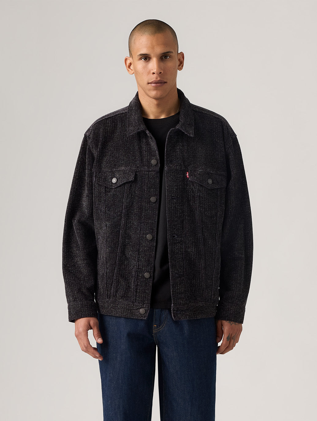 リラックスフィット トラッカージャケット