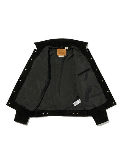 LEVI'S® LEATHER COLLECTION HIGHLAND SUEDE TRUCKER JACKET