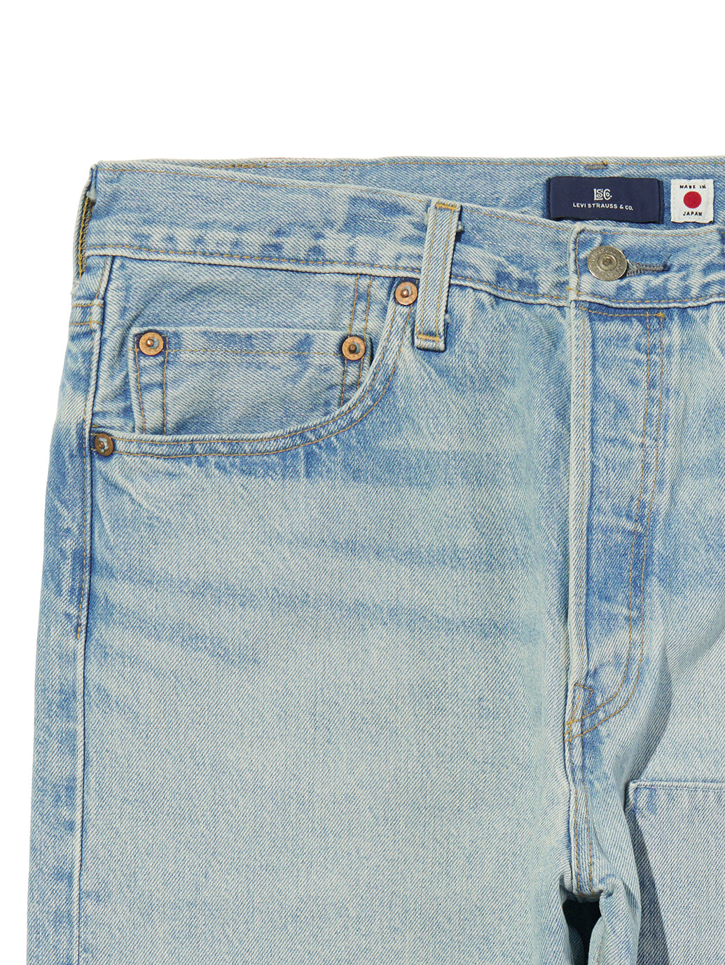 BLUETAB™ 1980's 501® ジーンズ ライトインディゴ MADE IN JAPAN 