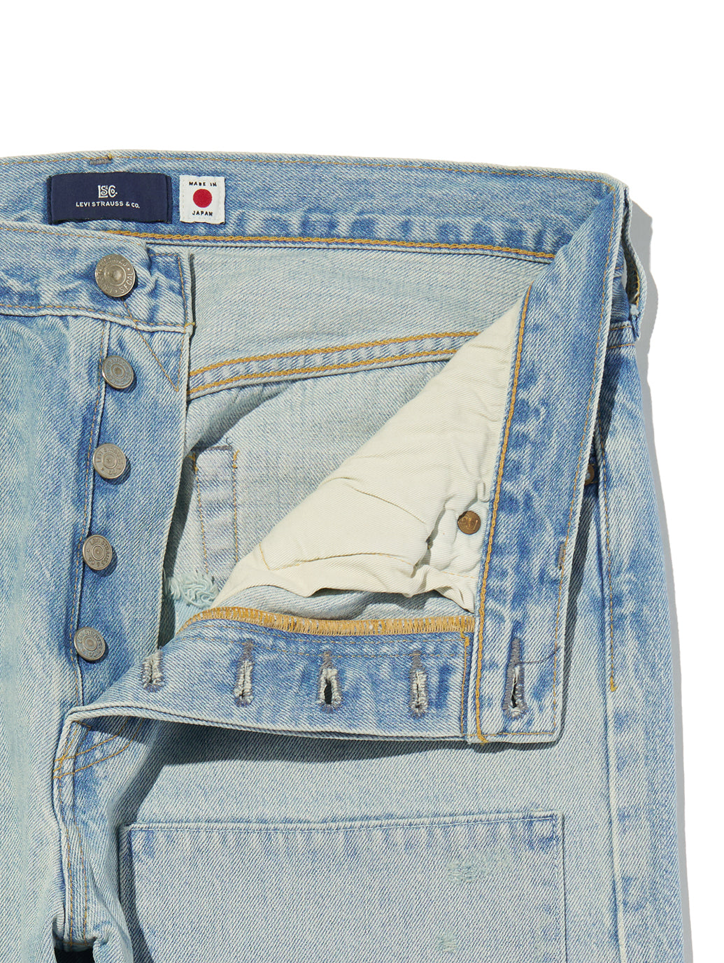 BLUETAB™ 1980's 501® ジーンズ ライトインディゴ MADE IN JAPAN 