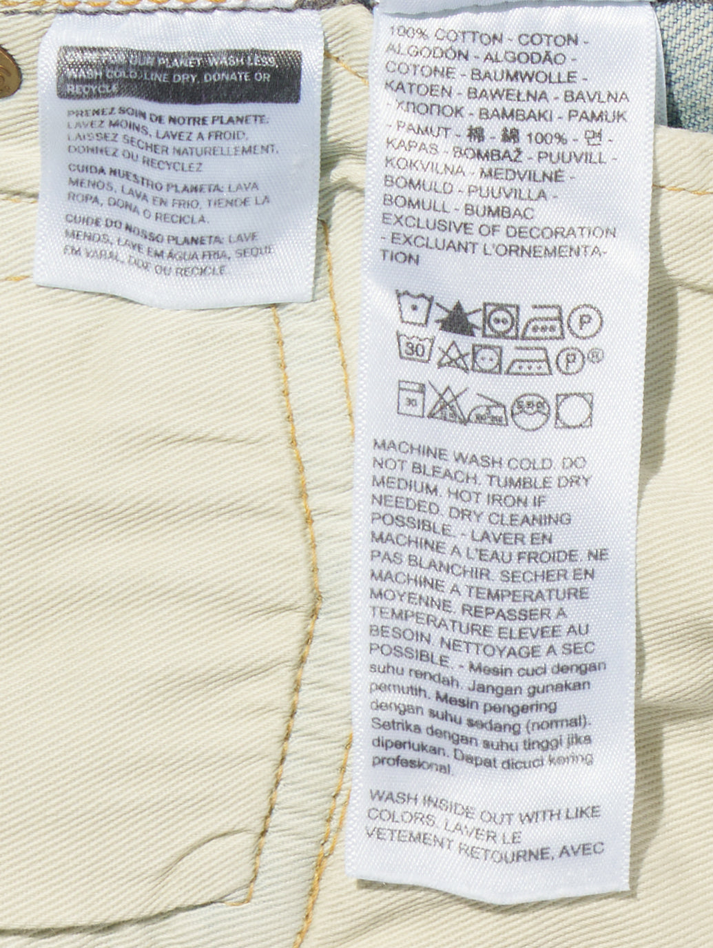 BLUETAB™ 1980's 501® ジーンズ ライトインディゴ MADE IN JAPAN 