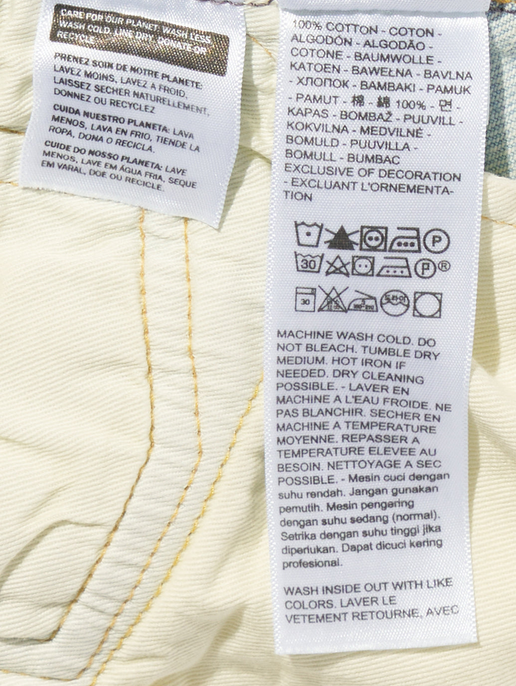 BLUETAB™ 1980's 501® ジーンズ ライトインディゴ MADE IN JAPAN 