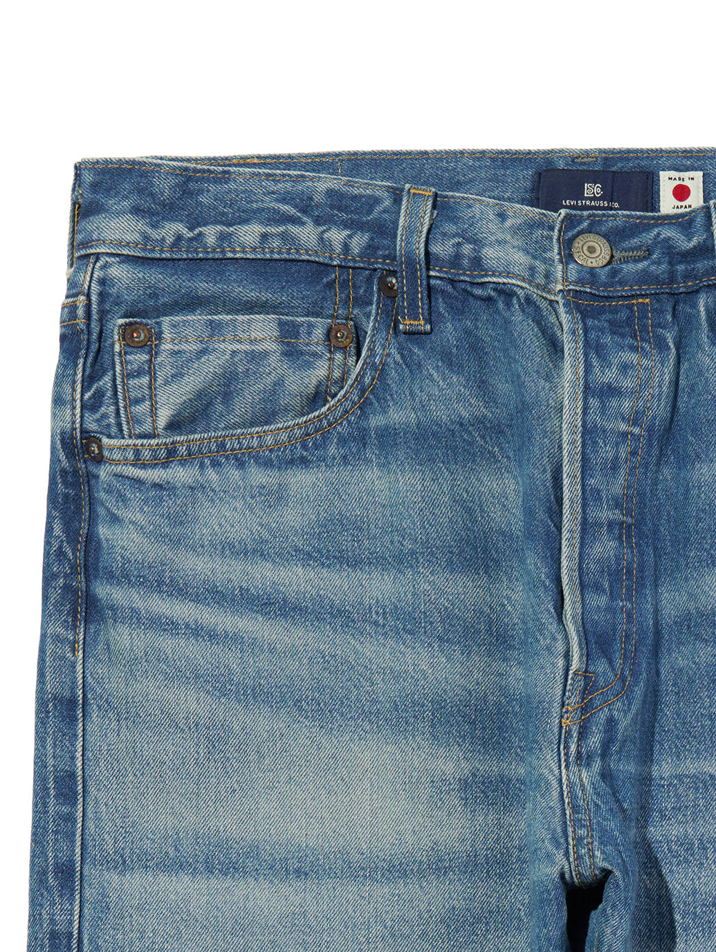 BLUETAB™ 1980's 501® ジーンズ ライトインディゴ MADE IN JAPAN 