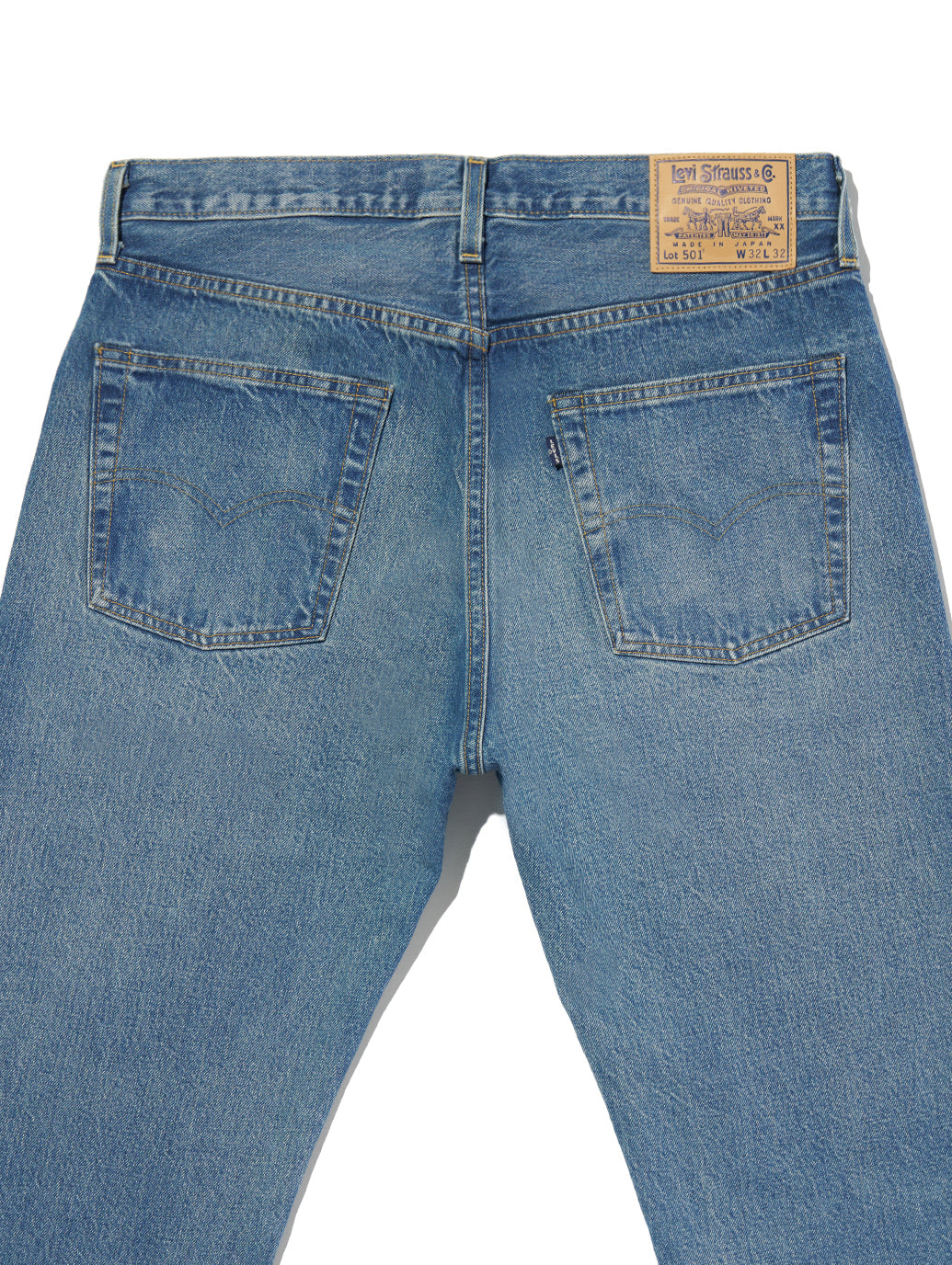 BLUETAB™ 1980's 501® ジーンズ ライトインディゴ MADE IN JAPAN 