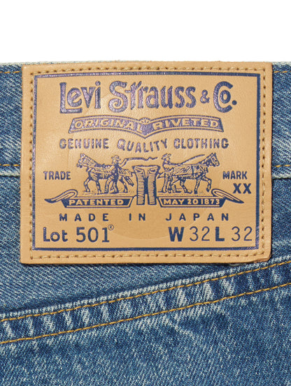 BLUETAB™ 1980's 501® ジーンズ ライトインディゴ MADE IN JAPAN 