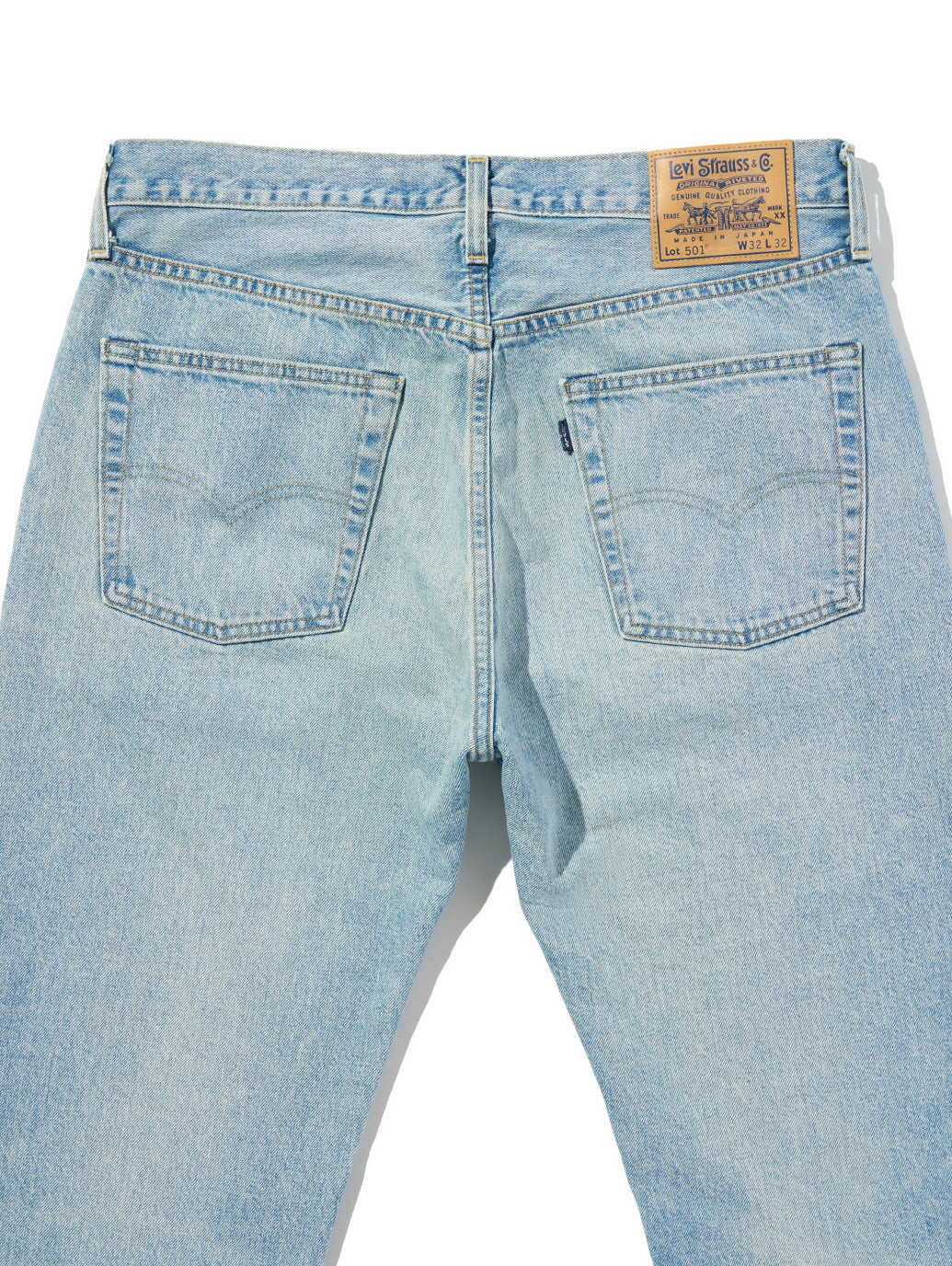 BLUETAB™ 1980's 501® ORIGINAL ジーンズ ライトインディゴ MADE IN